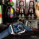 Perfect Replica Santos De Cartier Blue Dial Blue Leather Strap Automatic Watch WSSA0013 (7)_th.jpg